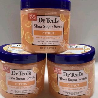 Dr Teal’s Shea sugar scrub Citrus 538g