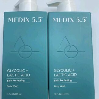 Medix 5.5 glycolic + lactic acid body wash 444ml