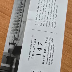 Dr Althea 147 Barrier Cream is an advanced skincare product designed to enhance the skin barrier, nourish the skin, and provide deep hydration